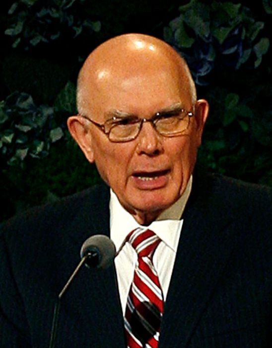 Scott Sommerdorf   |  The Salt Lake TribuneElder Dallin H. Oaks of the LDS Quorum of the Twelve is a registered Republican.