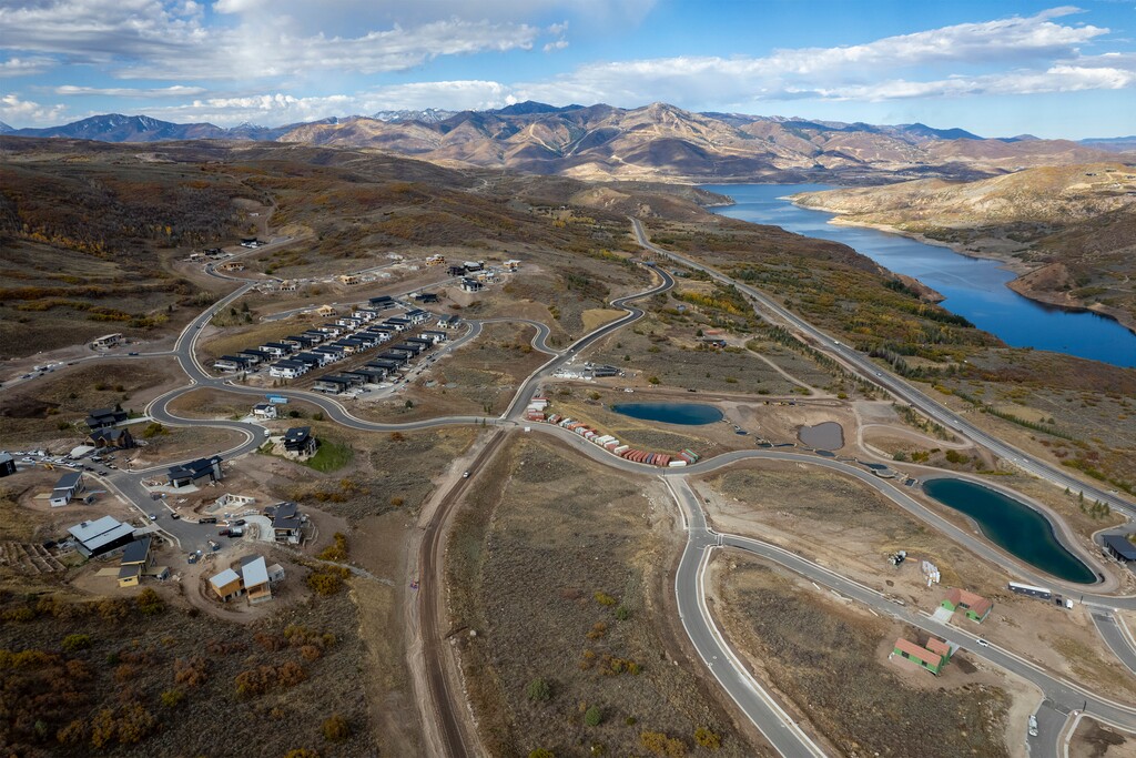 (Rick Egan | The Salt Lake Tribune) Benloch Ranch on Thursday, Oct. 9, 2025. Homes in various stages of construction are visible in the ranch's first phase, which is being developed by Benloch Ranch Land Co. A July lawsuit alleges that an unrelated company, Benloch CPC of Lehi, is in default for loans to support development on the land it owns in phases four through six.

