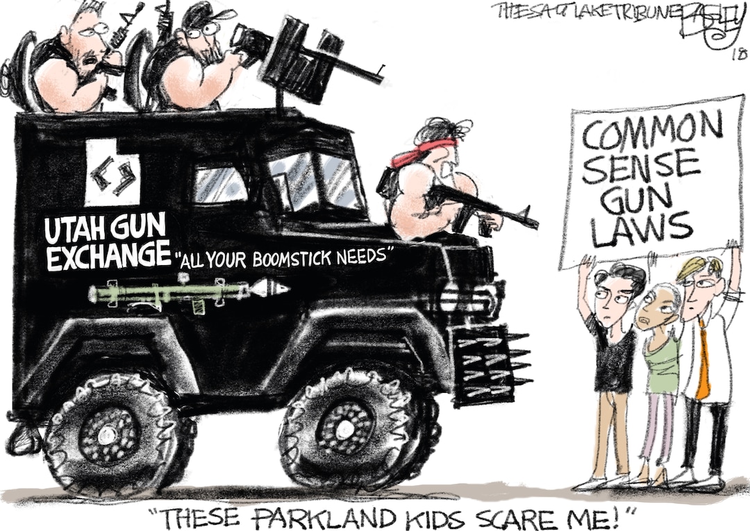 This Pat Bagley cartoon appears in The Salt Lake Tribune on Wednesday, July 11, 2018.