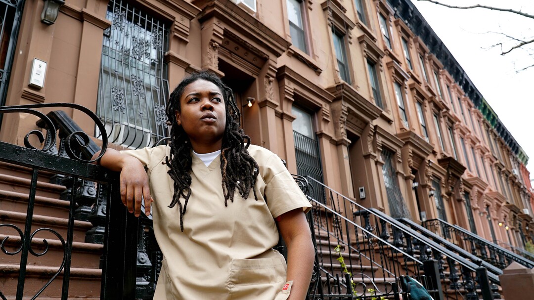 (Viktorija Mickute  |  courtesy of Sundance Institute) LeAsha Julius is featured in "Still Here," by Zahra Rasool and Sarah Springer, an official selection of the New Frontier Exhibitions program at the 2020 Sundance Film Festival.