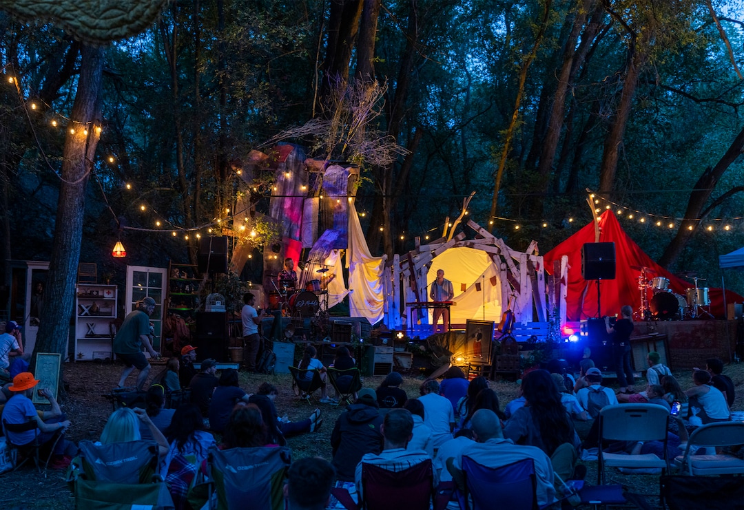 (Rick Egan | The Salt Lake Tribune)  EJ Michaels plays the Forest Stage at the Fork Fest in American Fork, on Saturday, June 17, 2023.