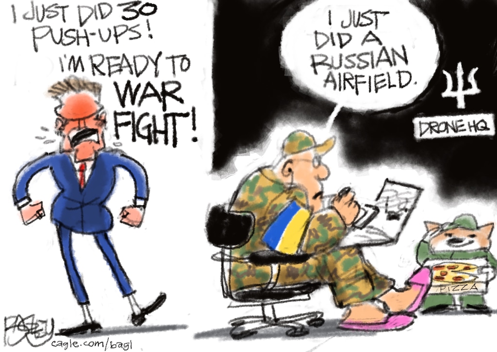 Pat Bagley | War Fighters