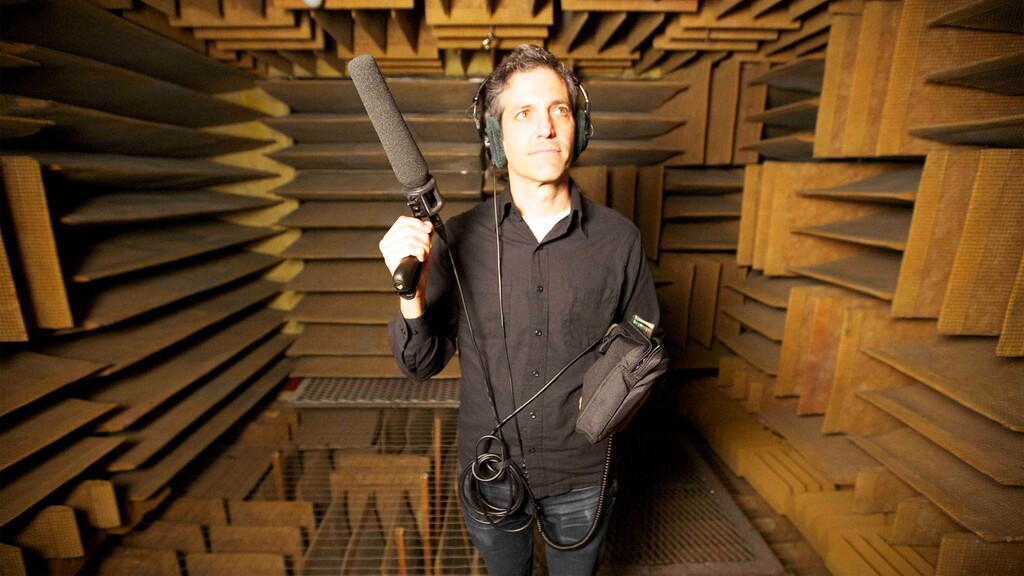 (Sundance Institute) Sam Green appears in his VR work "32 Sounds," an official selection of the New Frontier section at the 2022 Sundance Film Festival.