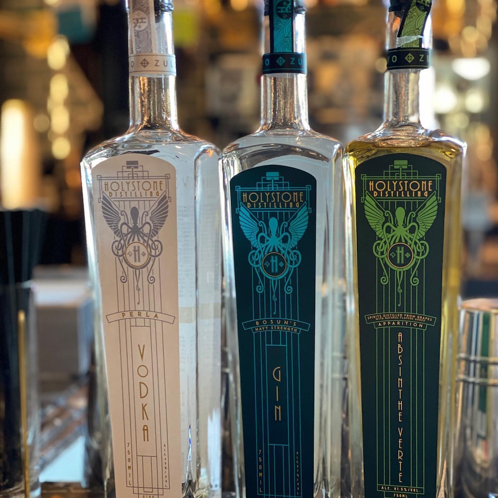 (Photo courtesy of Holystone Distilling)  Holytone Distilling in Murray is one of nearly 100 U.S. companies that have been targeted by Stone Brewing Co. for unauthorized use of its trademark.
