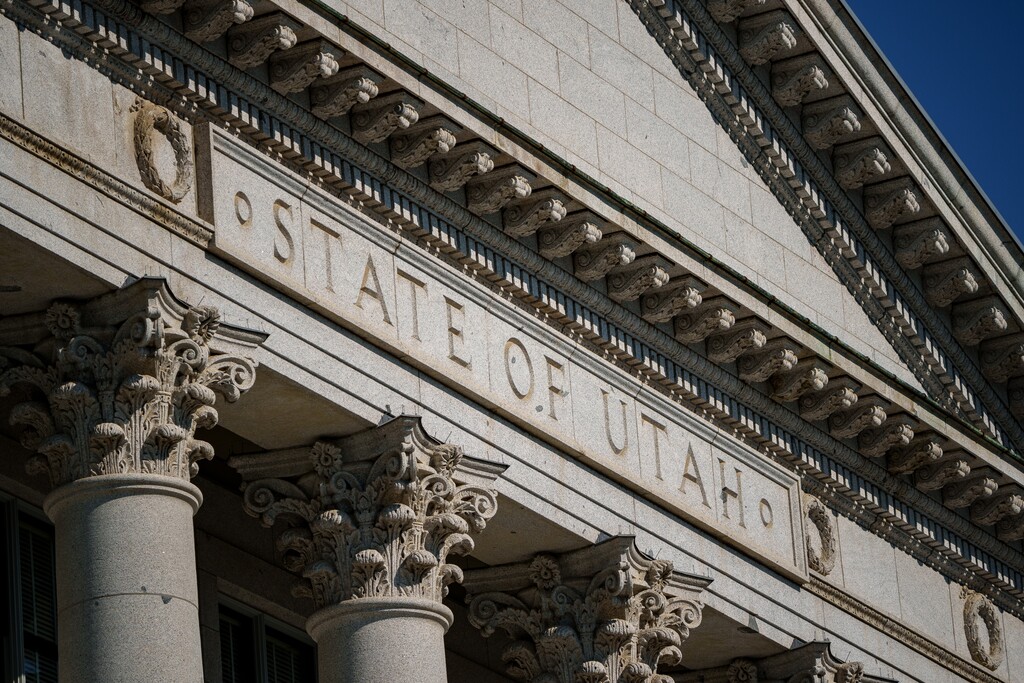 (Trent Nelson  |  The Salt Lake Tribune) The Utah Capitol in Salt Lake City on Wednesday, July 10, 2024. A Utah Republican lawmaker has proposed a new way to try bringing federal public lands under state control.
