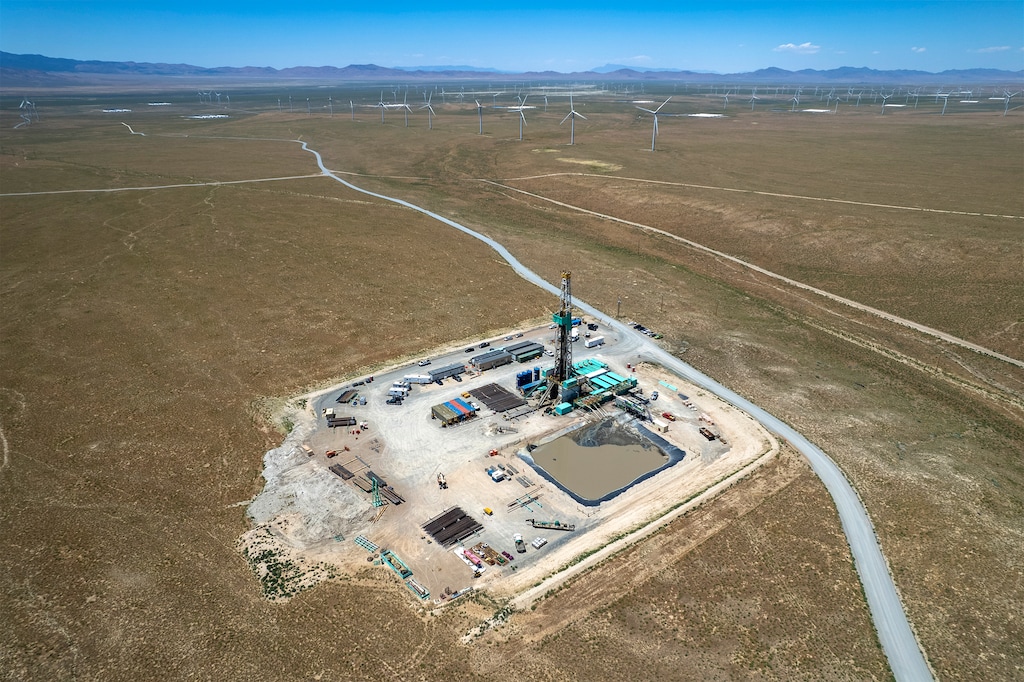 (Rick Egan | The Salt Lake Tribune) The Drill site for Utah FORGE, the nation's largest geothermal experiment, north of the town of Milford, on Thursday, July 6, 2023.
