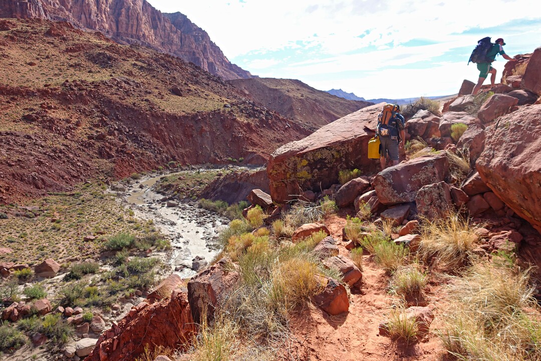 (Tribune File Photo)  Rock formations and scenery changes each day while hiking along the Paria River on Wednesday, Sept. 28, 2016.