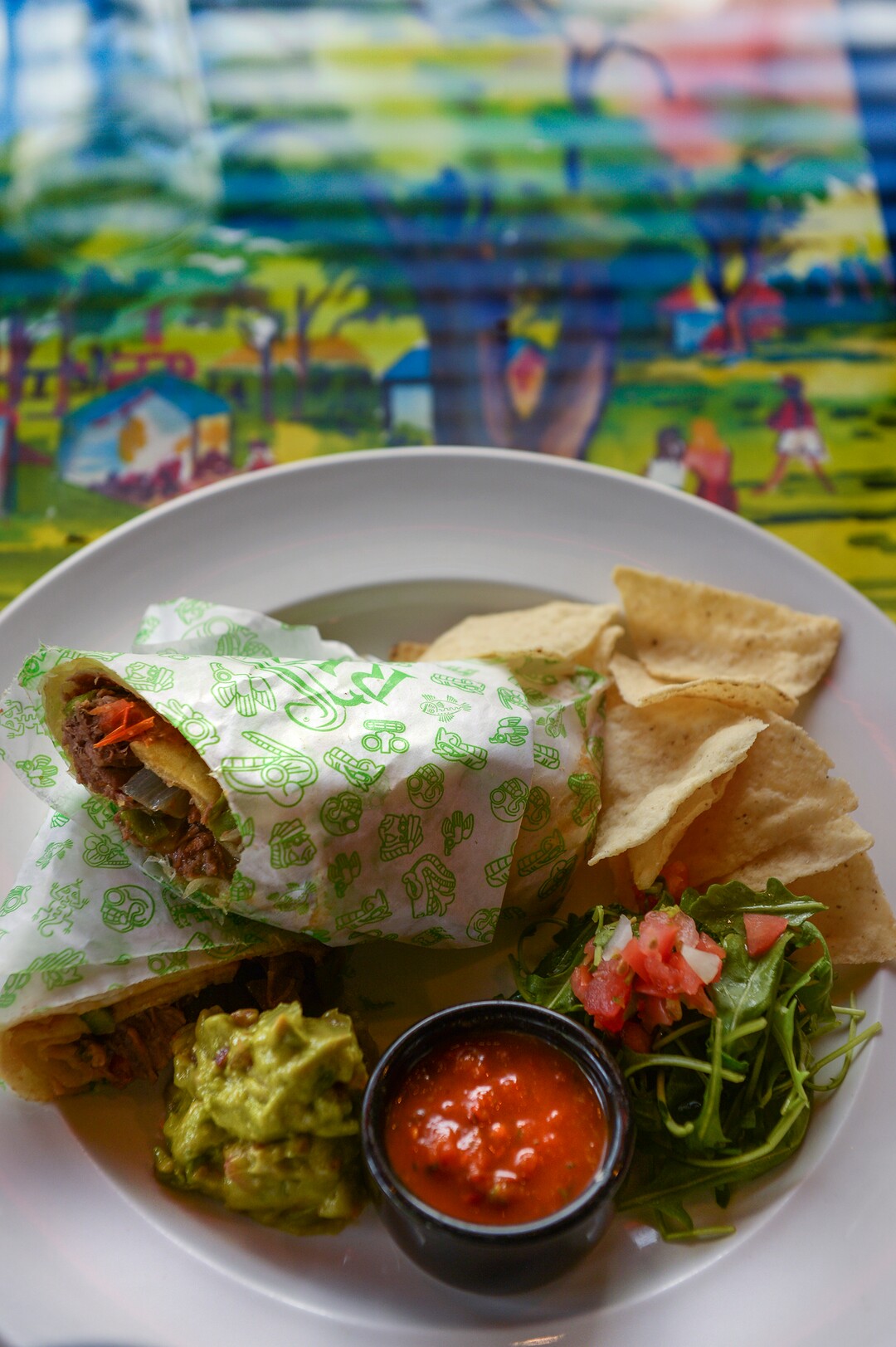 (Leah Hogsten  |  The Salt Lake Tribune) Shredded beef burrito is a new menu item at Rico Cocina y Tequila Bar, formerly Frida Bistro.