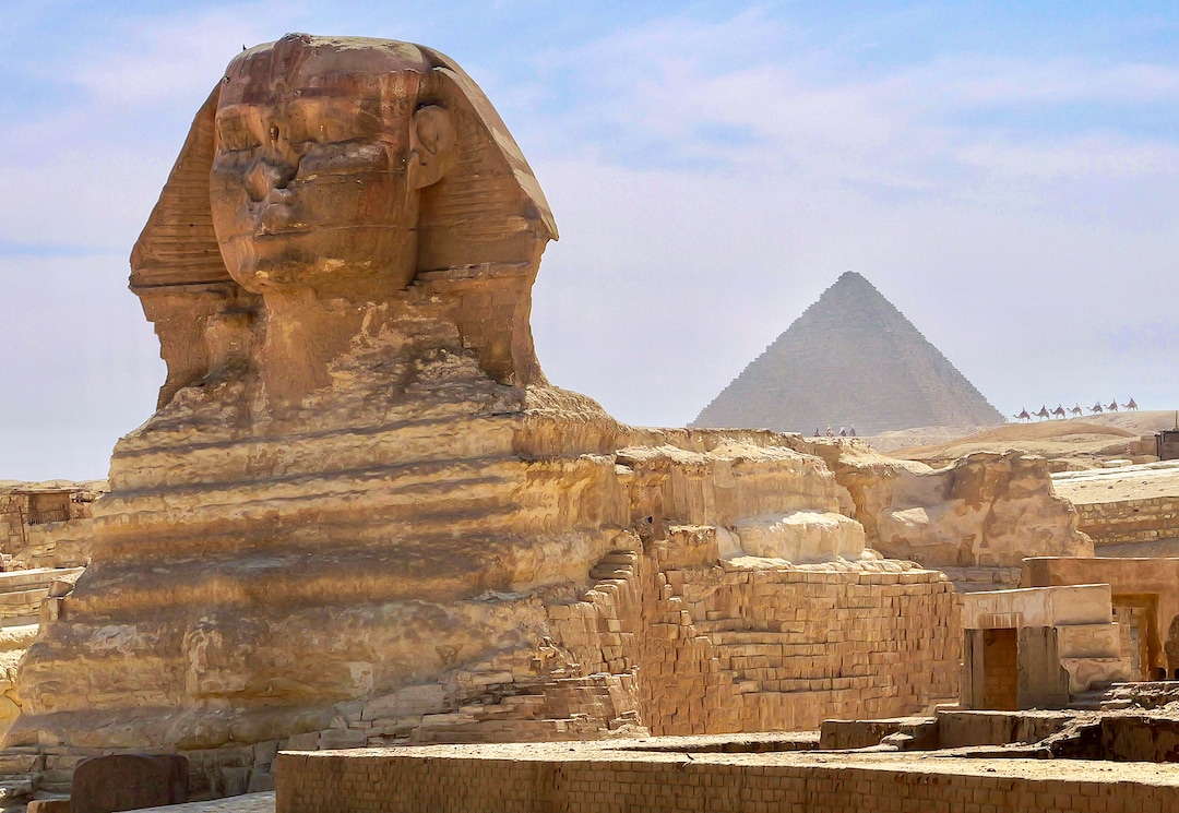 (Michael Stack | Special to The Tribune) The Sphinx and Giza Pyramid complex on the outskirts of Cairo, April 2022.