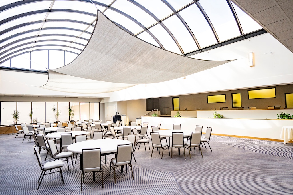 (Rick Egan | The Salt Lake Tribune) One of the remodeled meeting rooms at the Salt Lake City Marriott Downtown at City Creek.