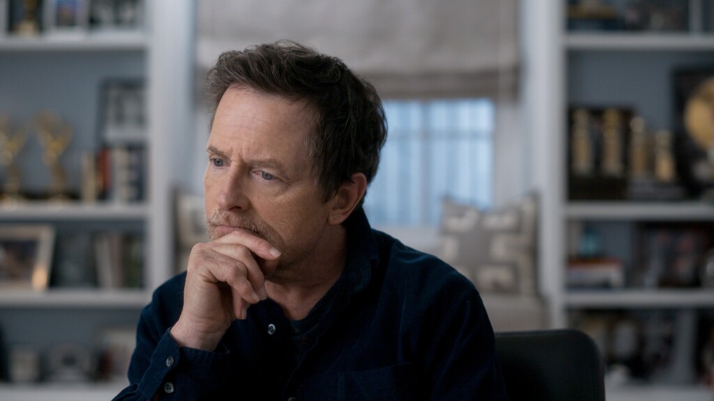 (Apple Original Films) Michael J. Fox — seen here in director Davis Guggenheim's documentary "Still: A Michael J. Fox Story," which premiered at the 2023 Sundance Film Festival — is one of four stars of the "Back to the Future" franchise scheduled to appear at FanX Salt Lake Comic Convention in September 2023.