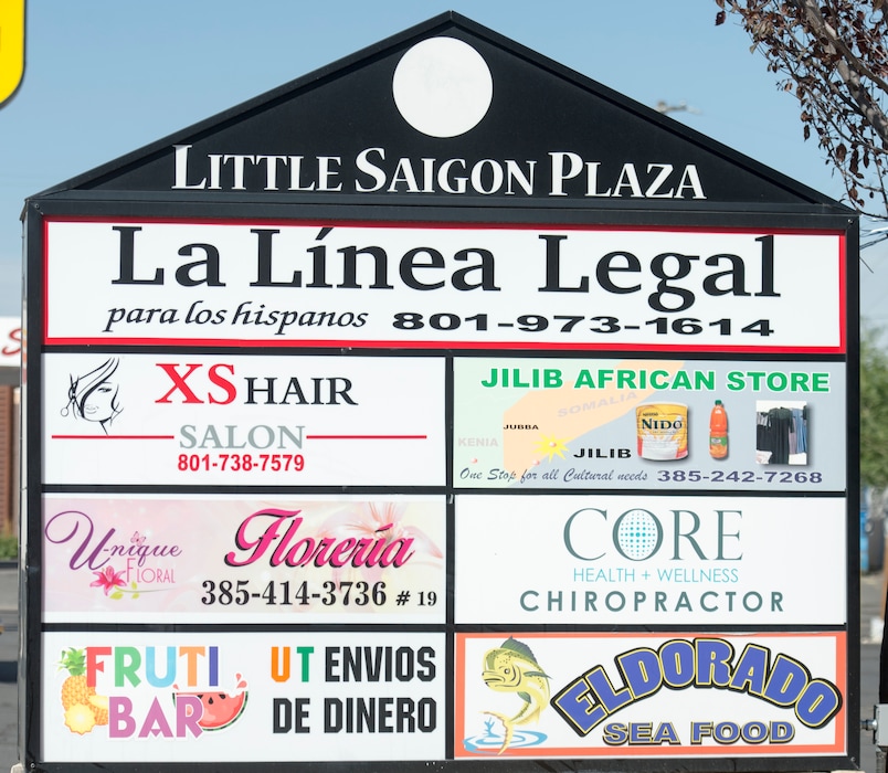 (Rick Egan  |  The Salt Lake Tribune)      West Valley City has just become "minority majority," where minorities outnumber whites, according to new census data. Areas like Little Saigon has shops featuring food from Mexican, Peruvian, Vietnamese and Africa. Wednesday, Sept. 12, 2018.