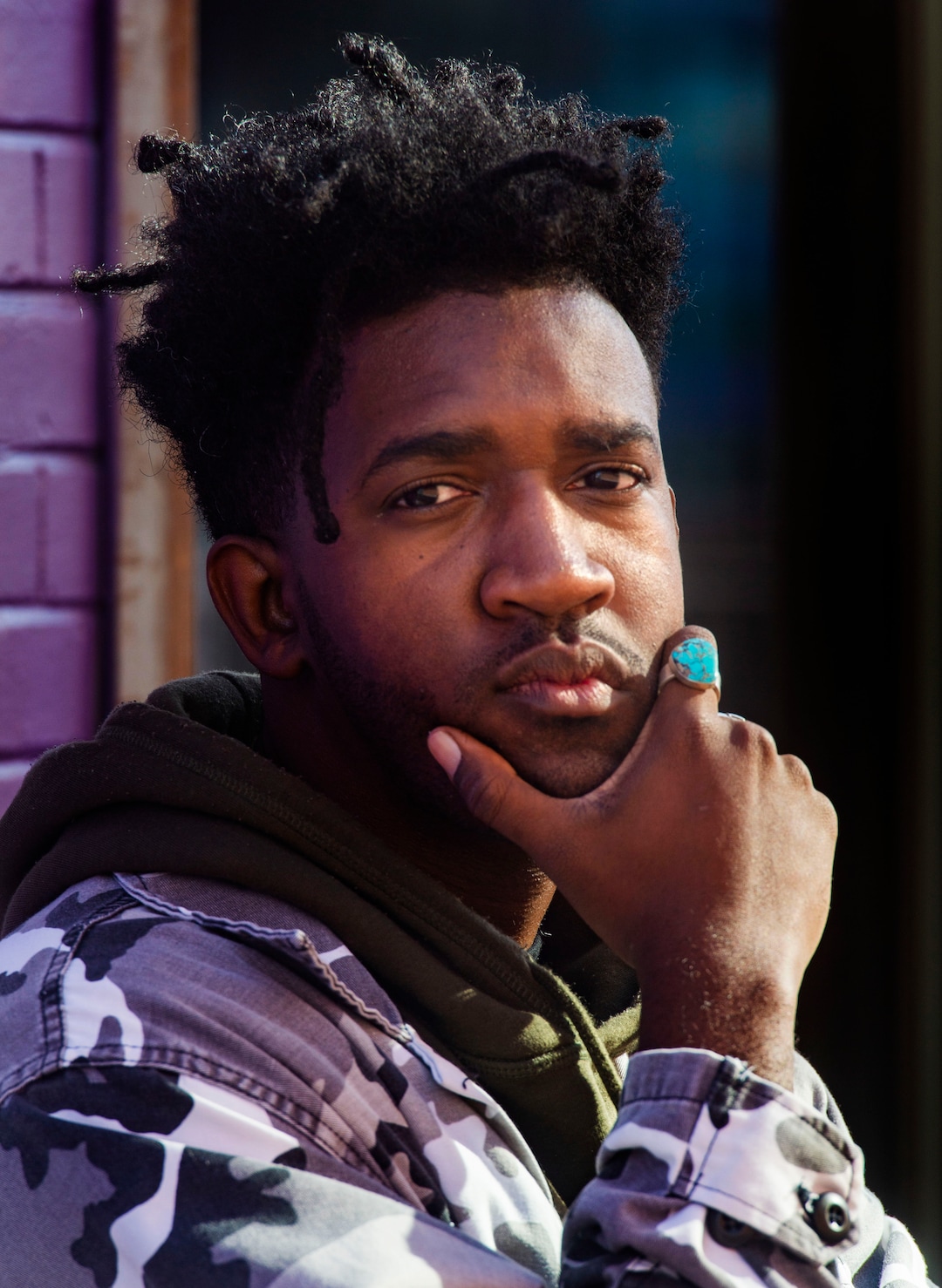 (Rick Egan  |  The Salt Lake Tribune)     Jay Warren, R&B singer from Salt Lake City, whose debut album "Give Love" recently charted on iTunes, Thursday, Oct. 15, 2020.