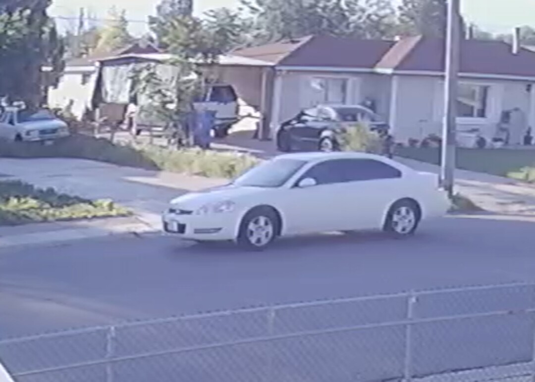 (Photo courtesy Unified Police) Unified Police are asking for the public's help identifying this vehicle as they investigate a Wednesday shooting in Kearns.