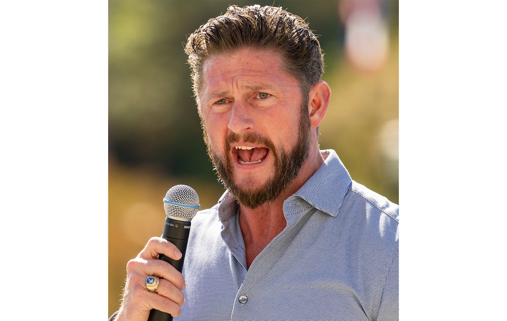 (Leah Hogsten | The Salt Lake Tribune) Jason Preston, a candidate for Utah's 3rd Congressional District joined activists pushing for a forensic audit of the 2020 election in Utah at a rally at the Capitol on Oct. 20, 2021. The rally occurred prior to the 1pm Judiciary Interim Committee's meeting on election integrity, to "hear presentations on perspectives regarding election integrity" according to the agenda.