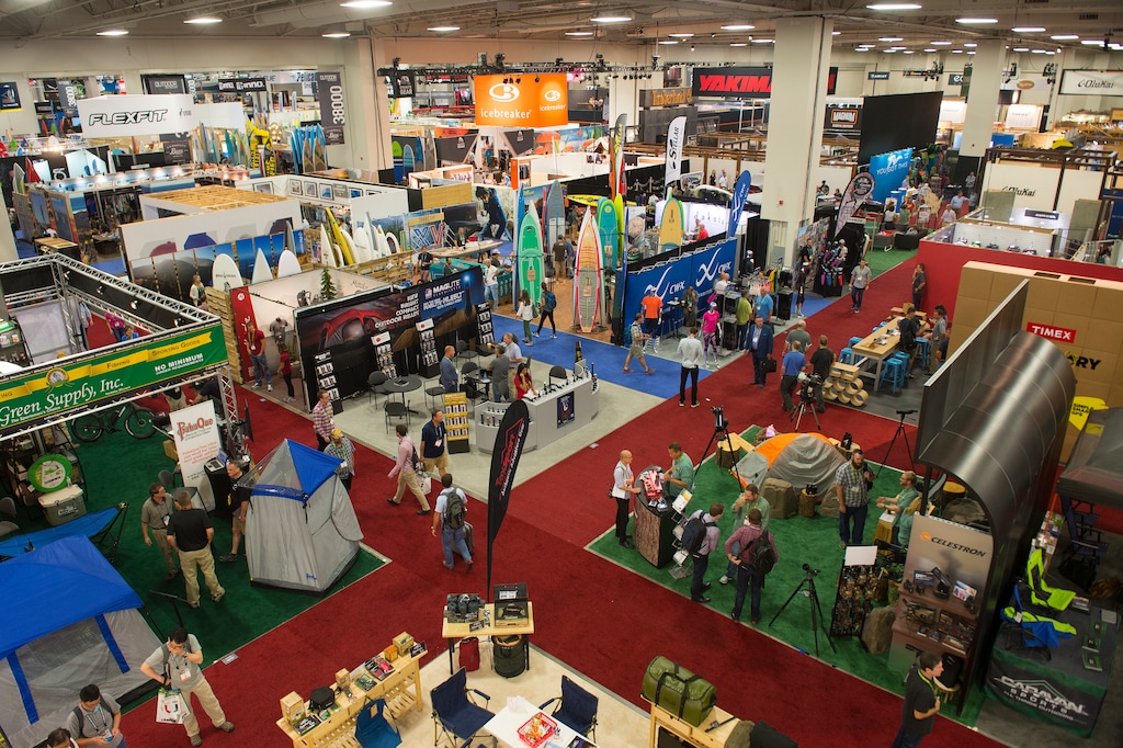 (Leah Hogsten  |  The Salt Lake Tribune) Outdoor Retailer Summer Market trade show for outdoor industry's manufacturers and retail buyers, August 3, 2016, at the Salt Palace Convention Center.