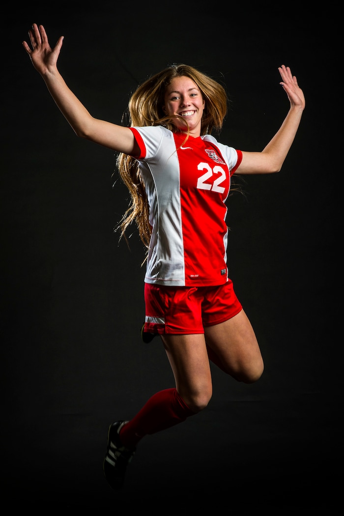 (Chris Detrick  |  The Salt Lake Tribune)  American Fork's Jamie Shepherd poses for a portrait Wednesday, December 13, 2017.  