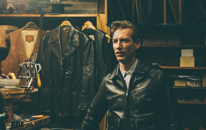 (Josef Persson | courtesy Kino Lorber Films) Pekka Strang plays Touko Laaksonen, the Finnish artist whose drawings inspired the gay "leather" lifestyle, in the biographical drama "Tom of Finland."