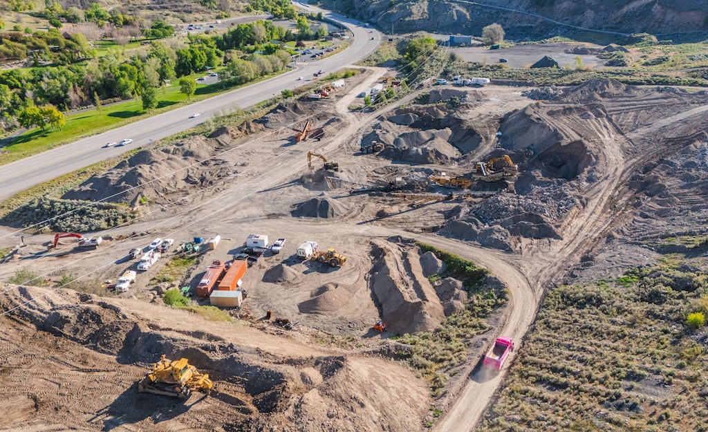 (VCBO/Horrocks) The site of the proposed Vesper Amphitheater in Provo Canyon.
