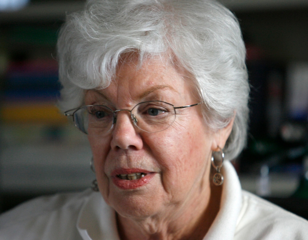 (Al Hartmann  |  The Salt Lake Tribune)  Barbara Toomer tells her life story to Becky Lloyd, an interviewer for the University of Utah's Oral Histories project on Feb. 25, 2006.