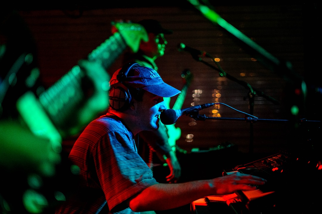 (Trent Nelson  |  The Salt Lake Tribune)  Jack Rutter performs with his solo project Ritt Momney at Kilby Court in Salt Lake City on Monday June 24, 2019.