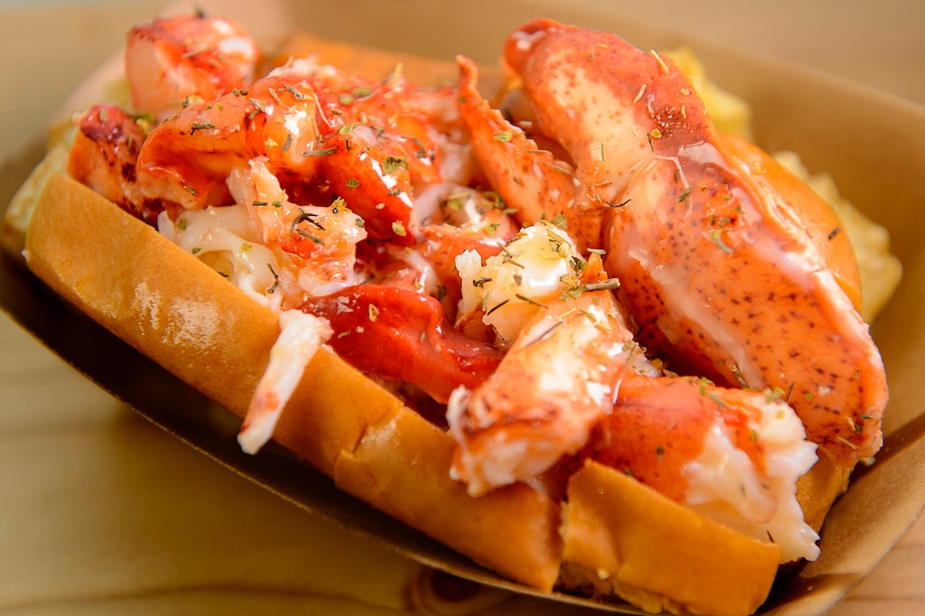Trent Nelson  |  The Salt Lake TribuneA lobster roll at Freshie's Lobster Co. in Park City, Tuesday January 10, 2017. This summer Freshie's Lobster Co., became one of Park City's most popular food trucks, Recently the owners, Ben and Lorin Smaha, opened their first sit-down store. The menu includes lobster rolls, clam chowder, salads and food with a taste of New England where the Smaha's were both born and raised.