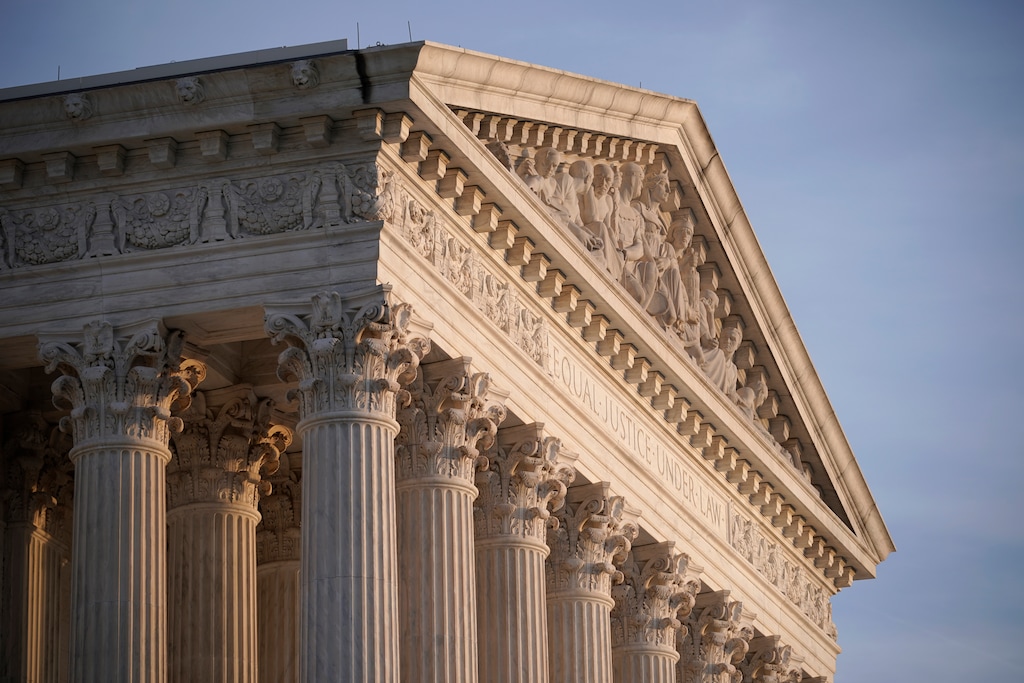 (J. Scott Applewhite | The Associated Press) The Supreme Court is seen in Washington, D.C.