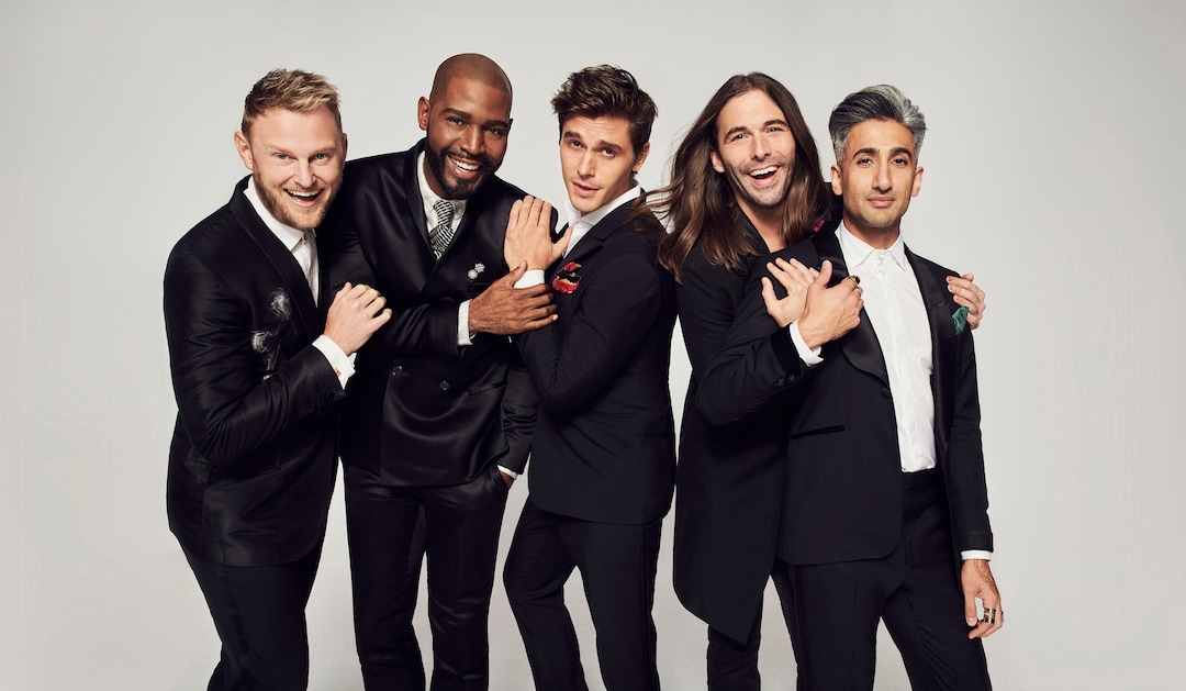 (Photo courtesy Gavin Bond/Netflix) Bobby Berk, Karamo Brown, Antoni Porowski, Jonathan Van Ness and Tan France star in “Queer Eye” on Netflix.