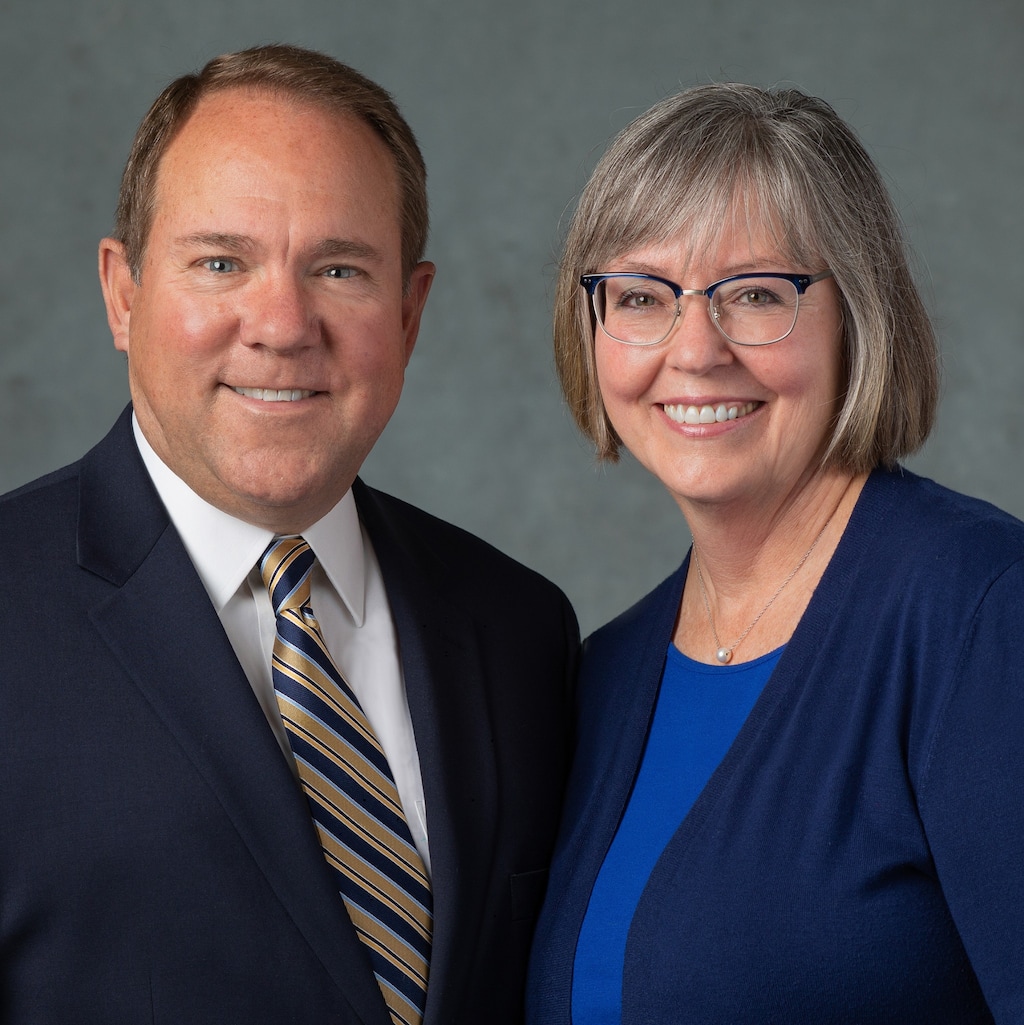(Photo courtesy of The Church of Jesus Christ of Latter-day Saints) Bradley Wayne Kirk, president of the Philippines Naga Mission, died Wednesday morning. He is shown here with his wife, Shirley.