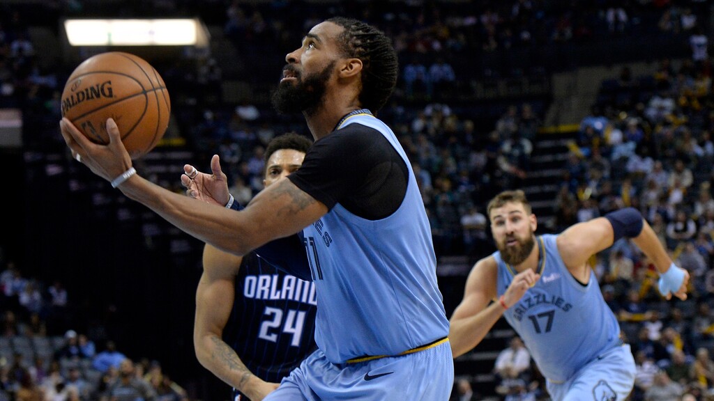(AP Photo/Brandon Dill) The Utah Jazz tried to acquire Memphis point guard Mike Conley before the February trade deadline, and might want to revisit a possible trade.