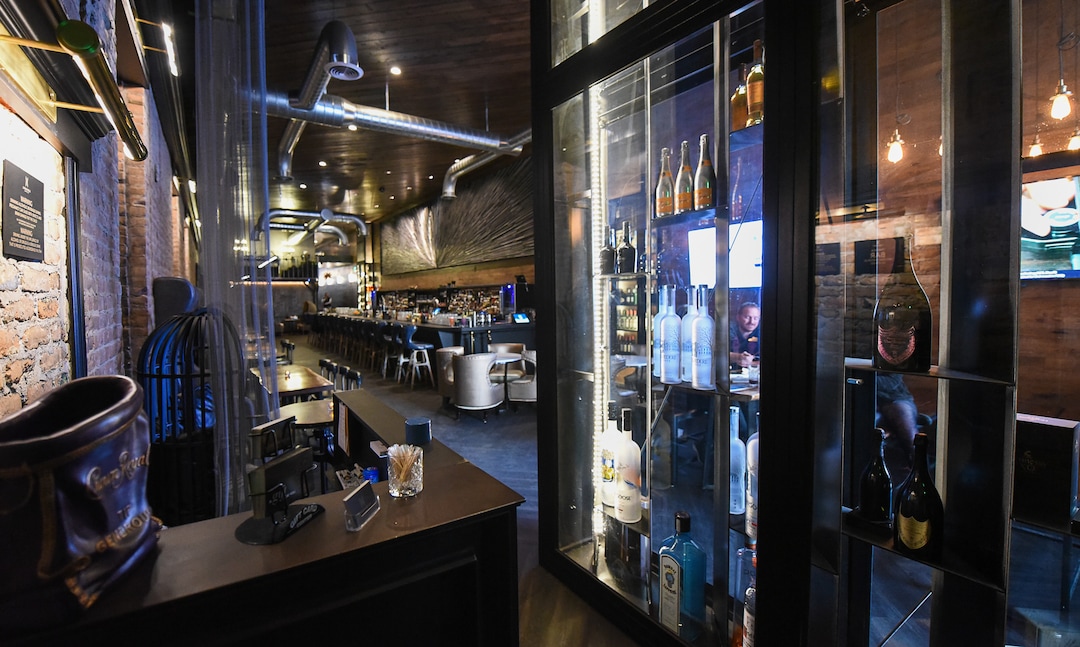 (Francisco Kjolseth  |  The Salt Lake Tribune)  The new London Belle Supper Club, a new Salt Lake City bar named after Belle London, a famous Utah madam, at 321 S. Main.