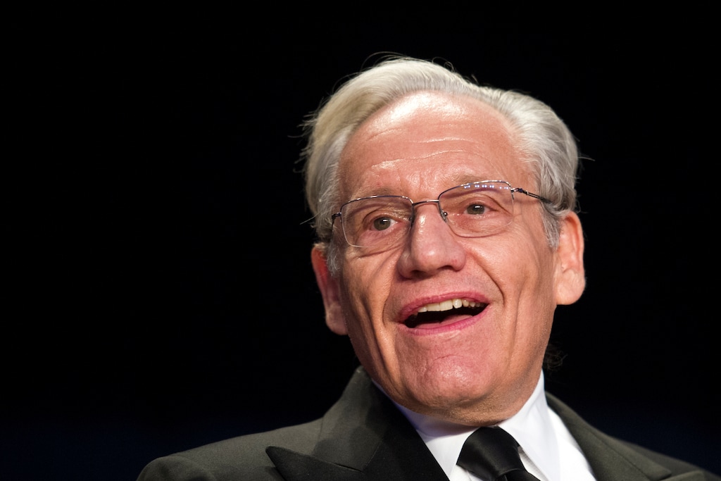 (Cliff Owen | The Associated Press) Journalist Bob Woodward sits at the head table during the White House Correspondents' Dinner in Washington, Saturday, April 29, 2017.