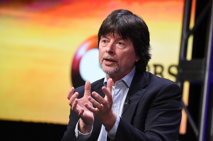 Ken Burns participates in the "The Vietnam War" panel during the PBS portion of the 2017 Summer TCA's at the Beverly Hilton Hotel on Sunday, July 30, 2017, in Beverly Hills, Calif. (Photo by Richard Shotwell/Invision/AP)