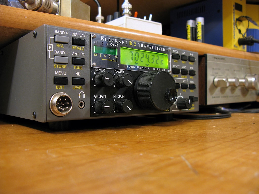 (Ken & Sharon Lotts via Flickr) An amateur ham radio.