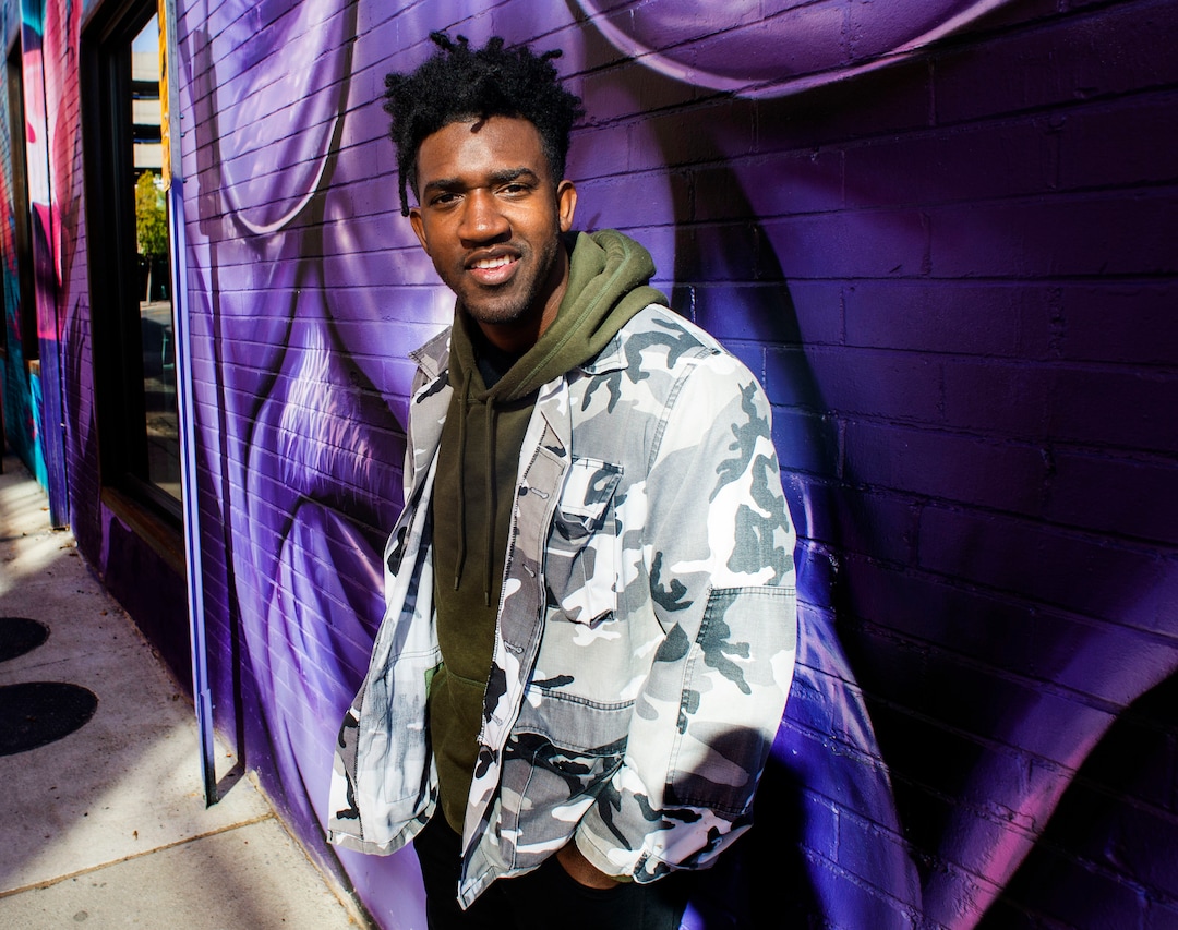 (Rick Egan  |  The Salt Lake Tribune)     Jay Warren, R&B singer from Salt Lake City, whose debut album "Give Love" recently charted on iTunes, Thursday, Oct. 15, 2020.
