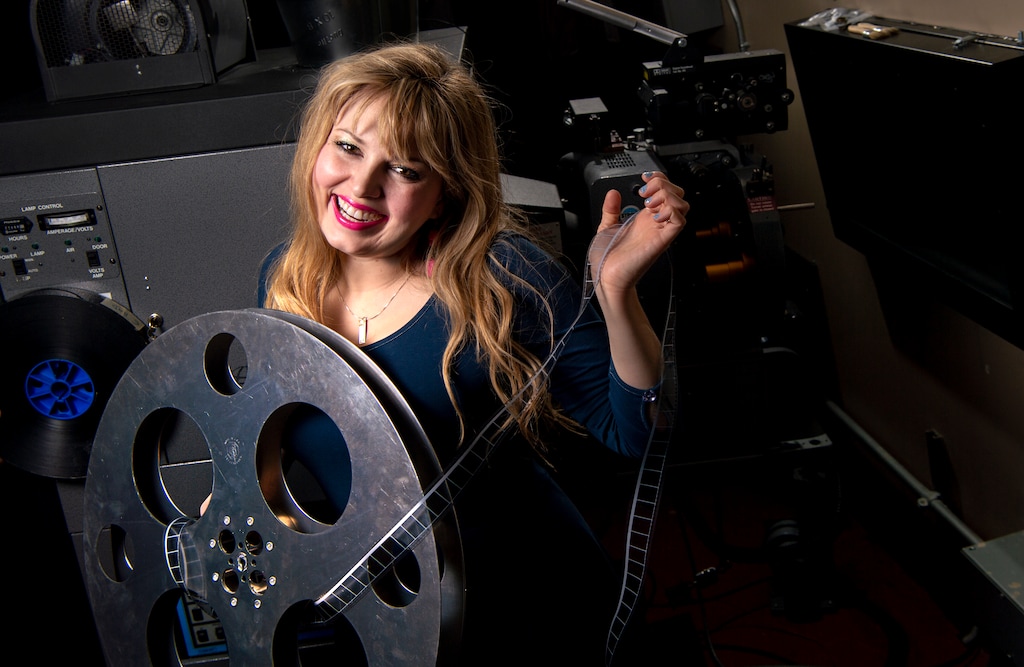 ( Leah Hogsten  |  The Salt Lake Tribune ) Utah filmmaker Savannah Ostler's directing debut "Twice the Dream" opens in Utah theaters on Friday, April 19. Ostler started writing the script when she was 14.