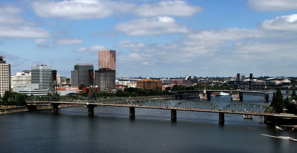 (AP Photo/Don Ryan, File) In this Aug. 1, 2012, file photo, the downtown skyline is shown on the west bank of the Willamette River in Portland, Ore.