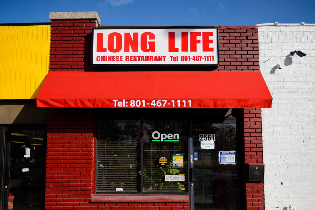 (Trent Nelson  |  Tribune file photo) Long Life Vegi House, photographed in February, reopened at its new location in South Salt Lake on State Street in January.