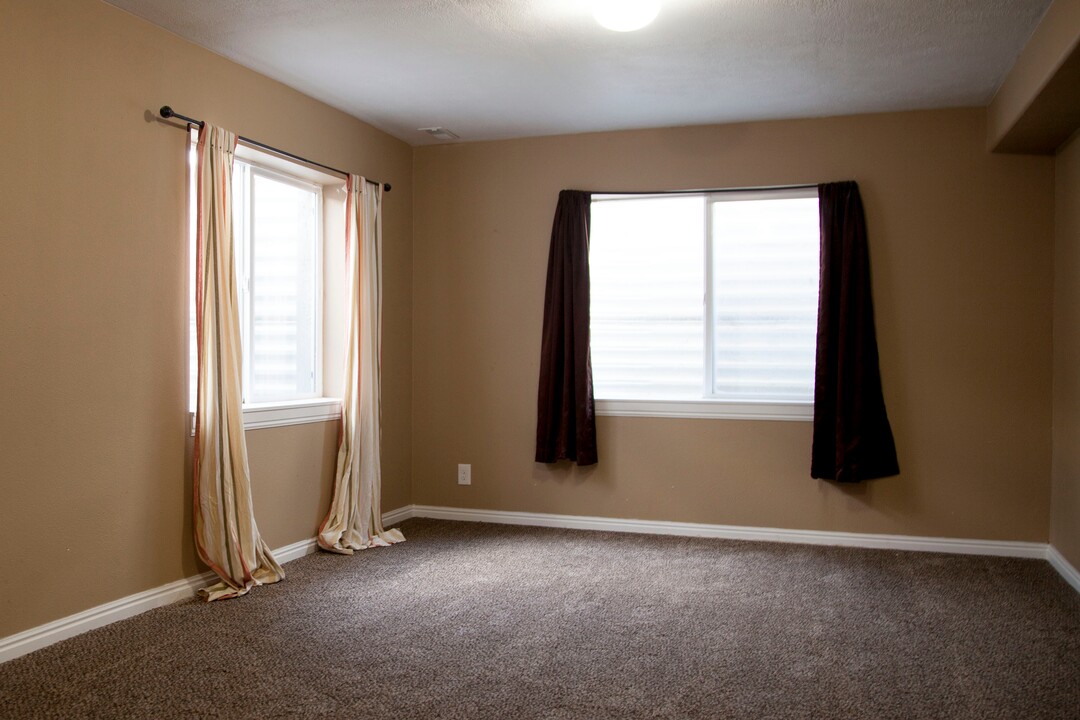 (Stella Yu |  The Salt Lake Tribune) This 2,252-square-foot rambler home in Tooele comes with four bedrooms, three baths, a family room, a kitchen with a bar. The backyard provides room for RV parking, with garden beds on the side yard. 