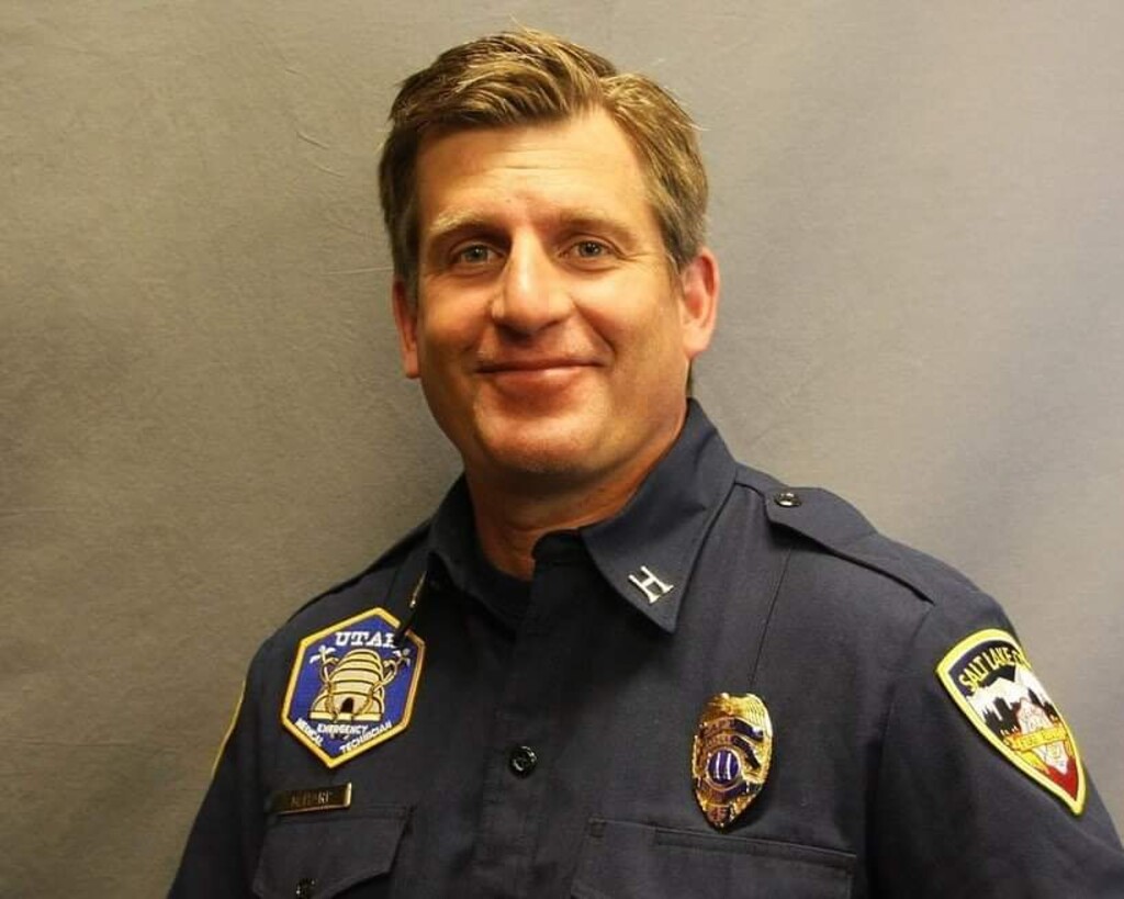 (Salt Lake City Fire Department)
Salt Lake City Fire Department Capt. Michael Harp has been identified as the victim of a rafting accident that happened Thursday, June 20, 2024, on the Green River in Colorado.