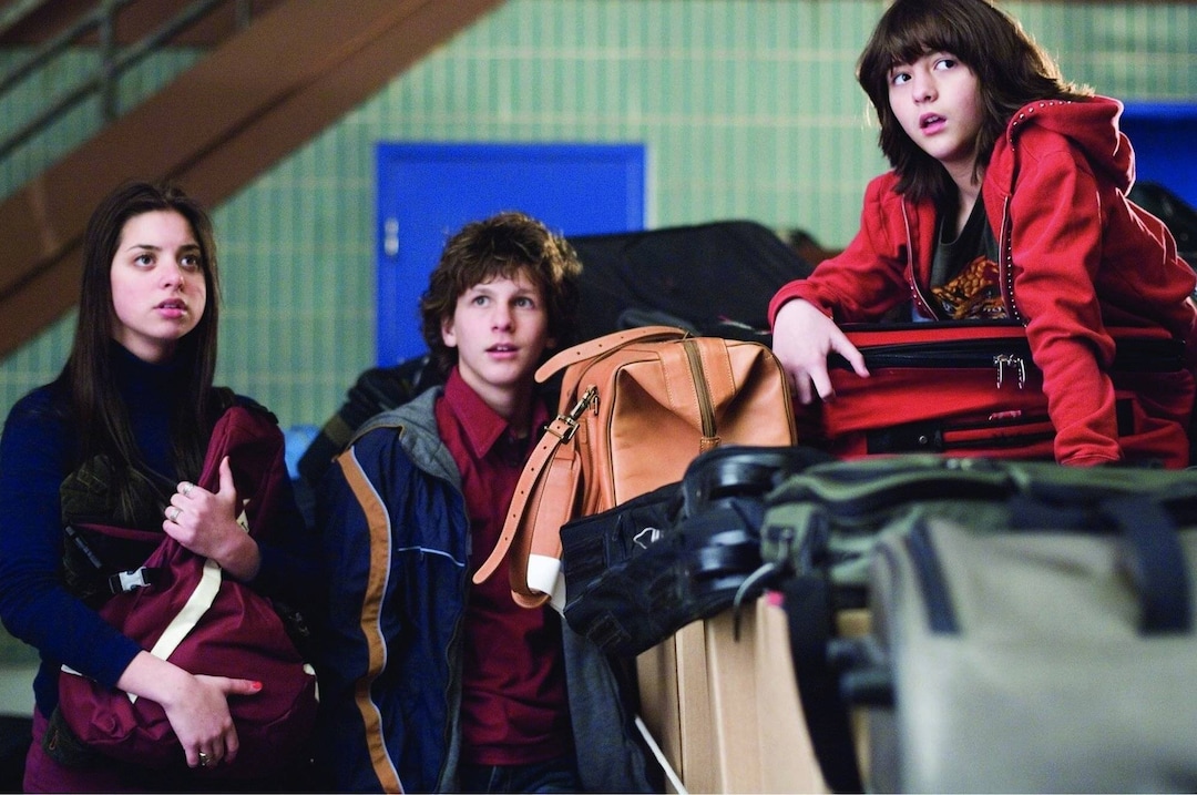 Gia Mantegna, Dyllan Christopher and Quinn Shepherd (from left) play three kids stranded in an airport over the holidays, in director Paul Feig's 2006 comedy "Unaccompanied Minors," filmed in and around Salt Lake City. (Courtesy Warner Bros. Pictures)