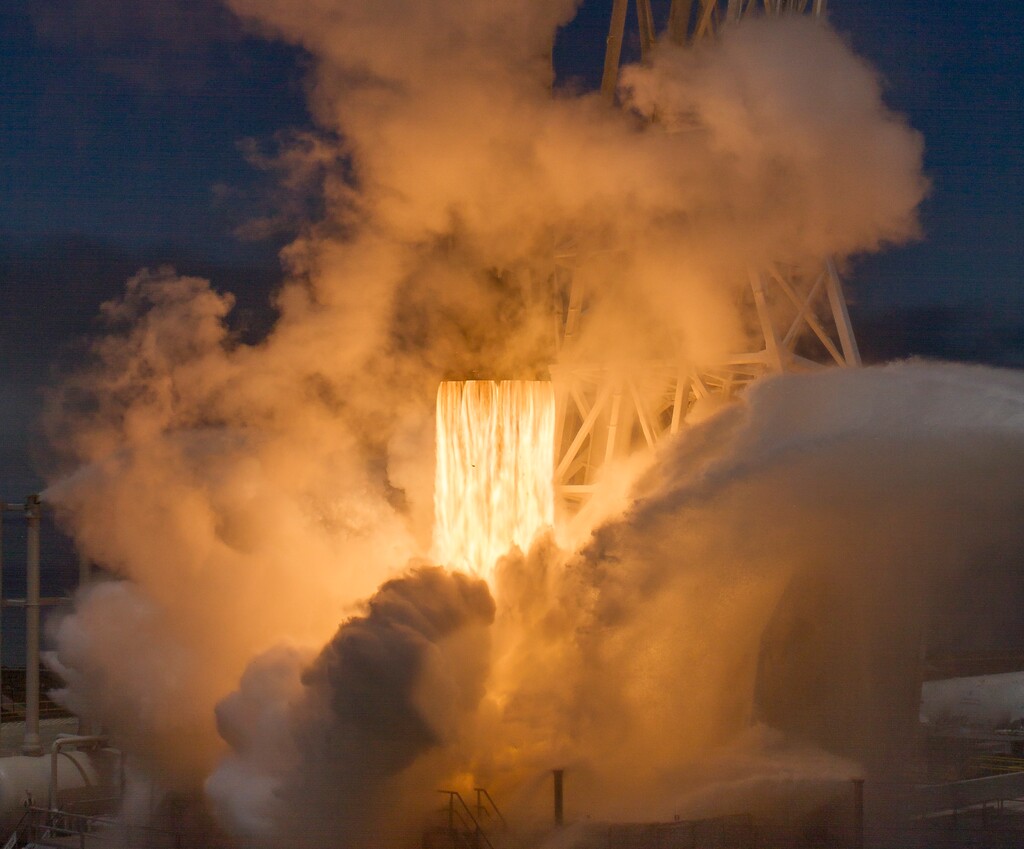 In this photo provided by NASA, a SpaceX Falcon 9 rocket with a pair of U.S.-German science satellites and five commercial communications satellites takes off from Space Launch Complex 4E at Vandenberg Air Force Base in California on Tuesday, May 22, 2018. The science payload from NASA and the German Centre for Geosciences included two identical satellites for the agencies' Gravity Recovery and Climate Experiment-Follow On mission, continuing the work of two predecessor spacecraft that spanned 15 years ending last October. (Bill Ingalls/NASA via AP)
