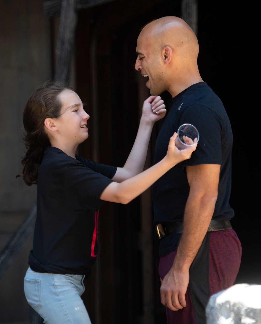 (Rick Egan  |  The Salt Lake Tribune)   Actors rehearse for for the 2019 production of MacBeth, at the Shakespeare Festival in Cedar City, Wednesday, June 19, 2019.