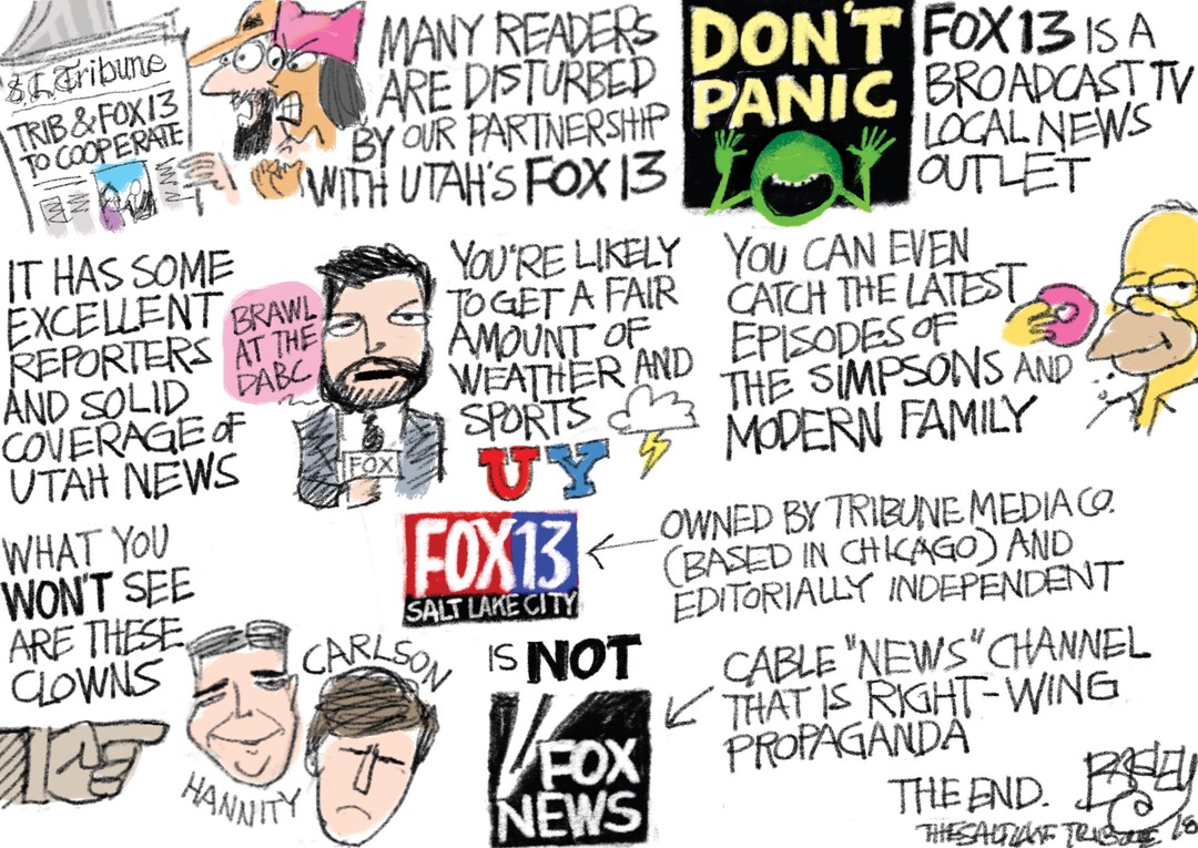 This Pat Bagley cartoon appears in The Salt Lake Tribune on Thursday, June 14, 2018.