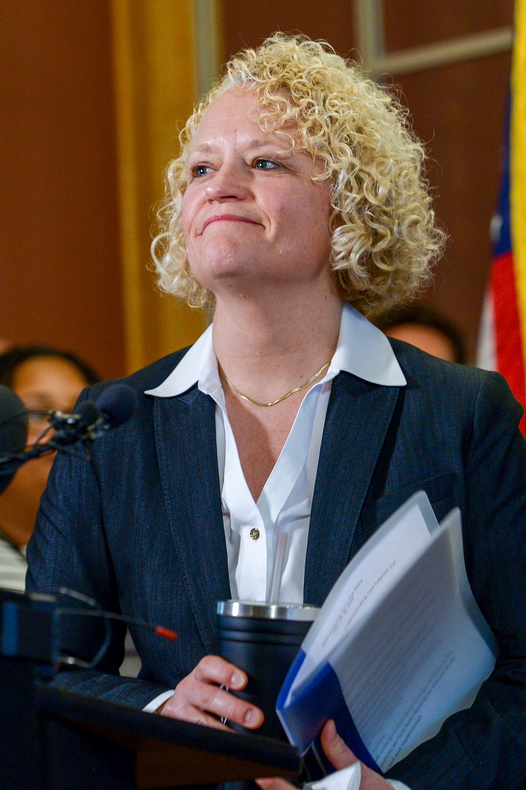 Leah Hogsten  |  The Salt Lake Tribune  Salt Lake City Mayor Jackie Biskupski announced Monday she will not seek re-election with her spouse Betty Iverson by her side and staff backing her. "In making this decision I weighed three things," she said in her statement. "My responsibility to my family, something I have fought to legally have for most of my personal and professional life. My duty to the people of Salt Lake City and to the office I hold. And, my desire to be a candidate for mayor." Biskupski, who was elected in 2015, had announced on Feb. 9 she was seeking re-election.