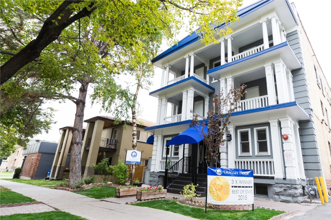 (Photo courtesy of Odyssey House of Utah) The mission of Odyssey House is to help clients to become productive, sober, happy members of society.