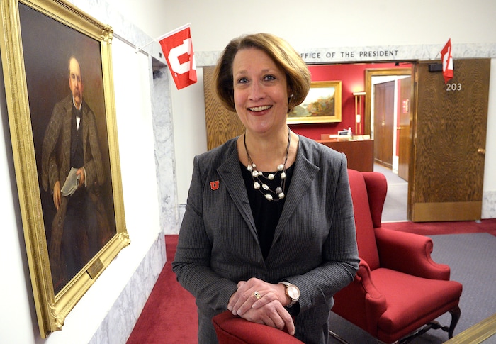 (Al Hartmann  |  The Salt Lake Tribune) 	
Ruth Watkins will succeed David Pershing this Spring as president of The University of Utah. 