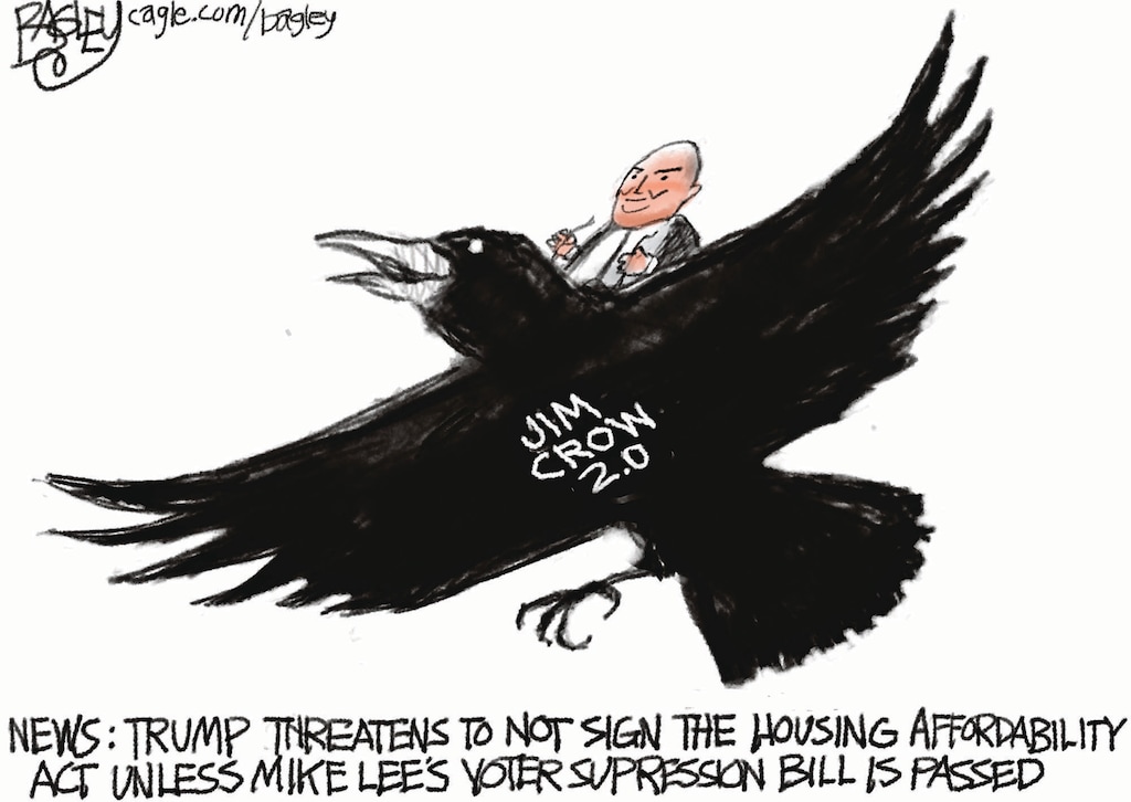Pat Bagley | Jim Crow 2.0
