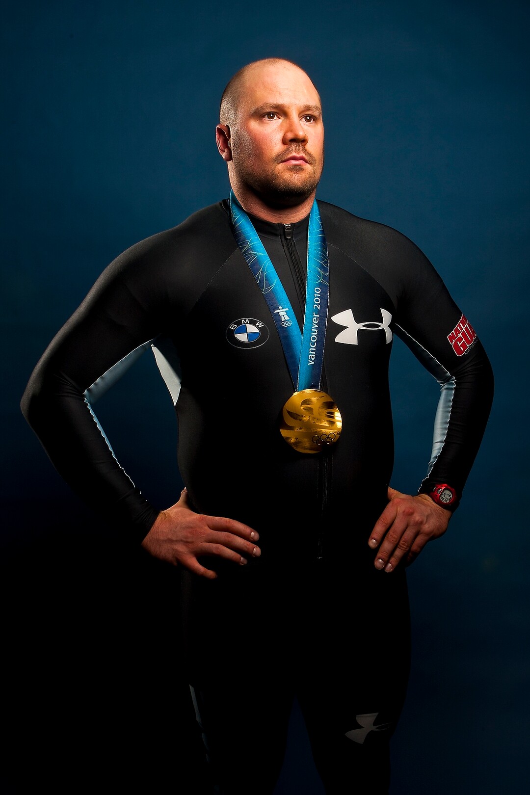 Chris Detrick  |  The Salt Lake TribuneSteven Holcomb poses for a portrait during the Team USA Media Summit at the Canyons Grand Summit Hotel Monday September 30, 2013.