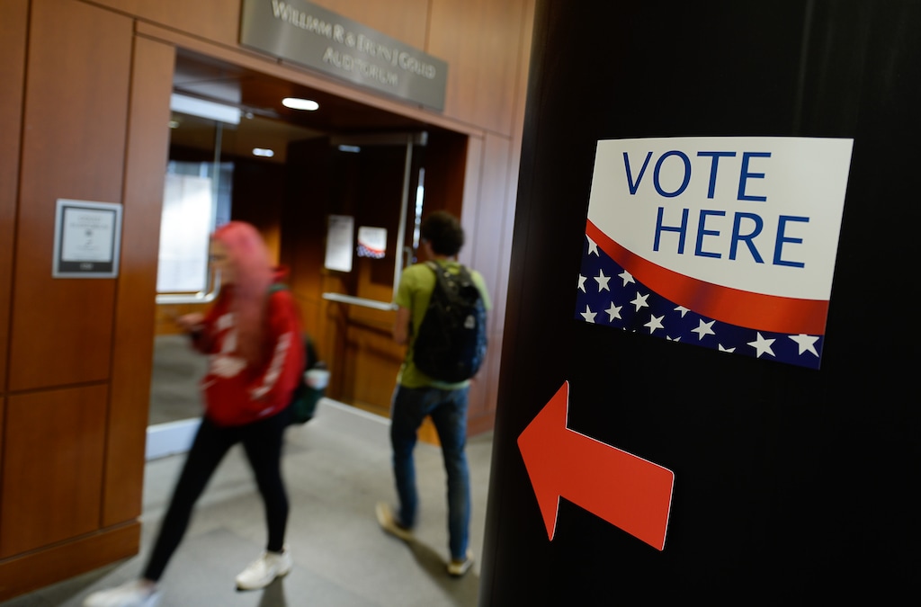 (Francisco Kjolseth  |  Tribune file photo)  People cast their ballots at the U of U Marriott Library during election day, Tuesday Nov. 5, 2019.